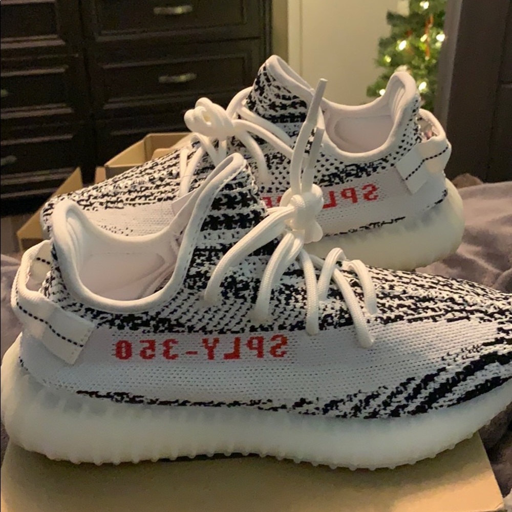 Authentic yeezy boost zebra 350